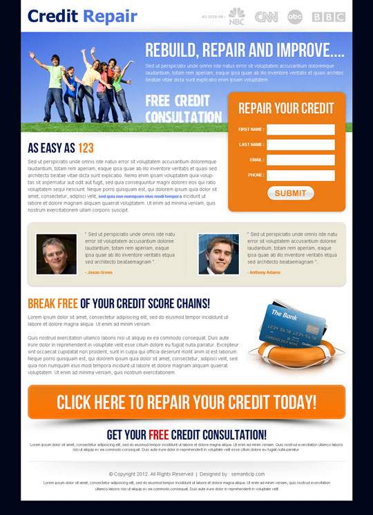 1-Credit Repair Funnel