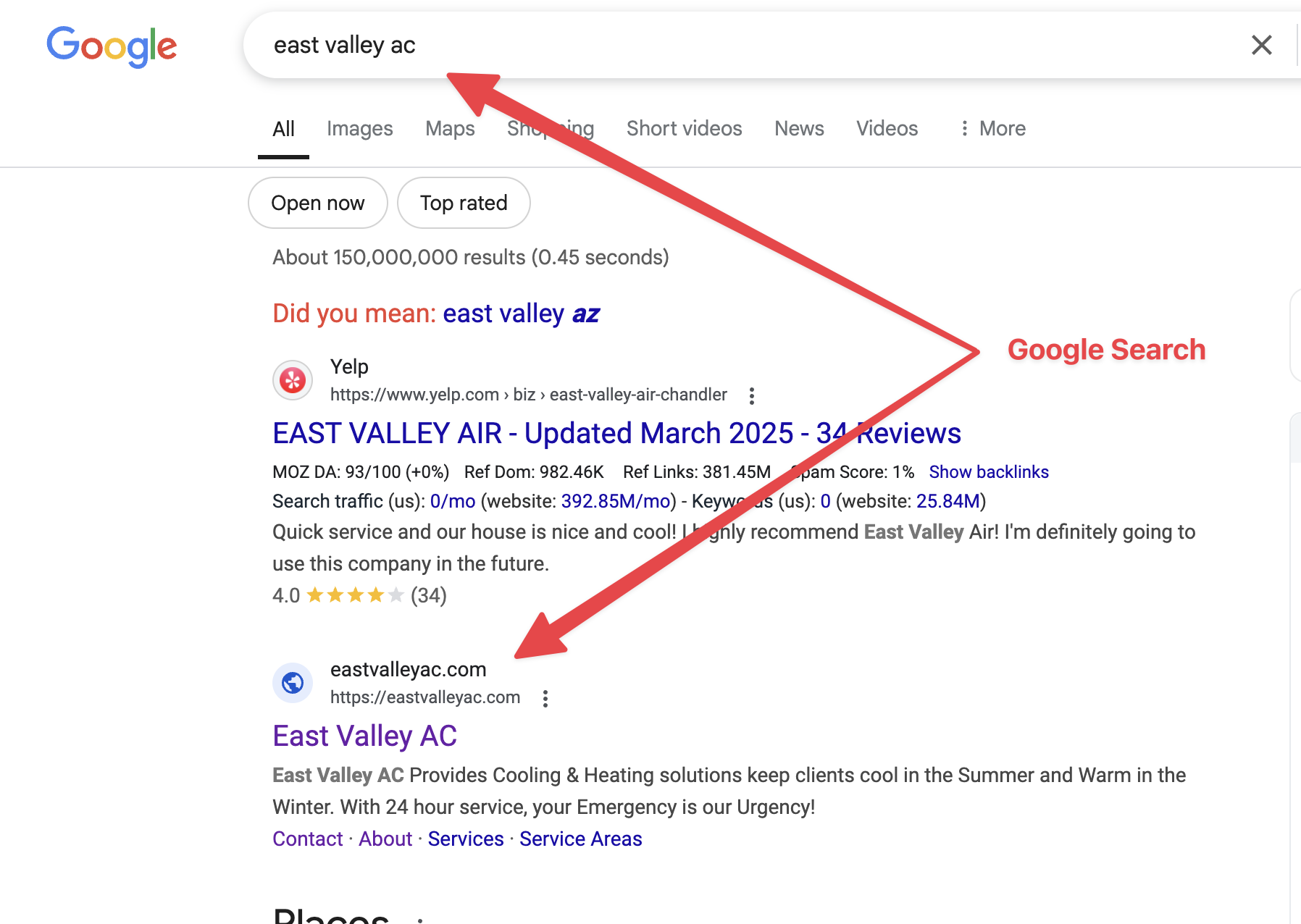 East Valley AC - Google Search